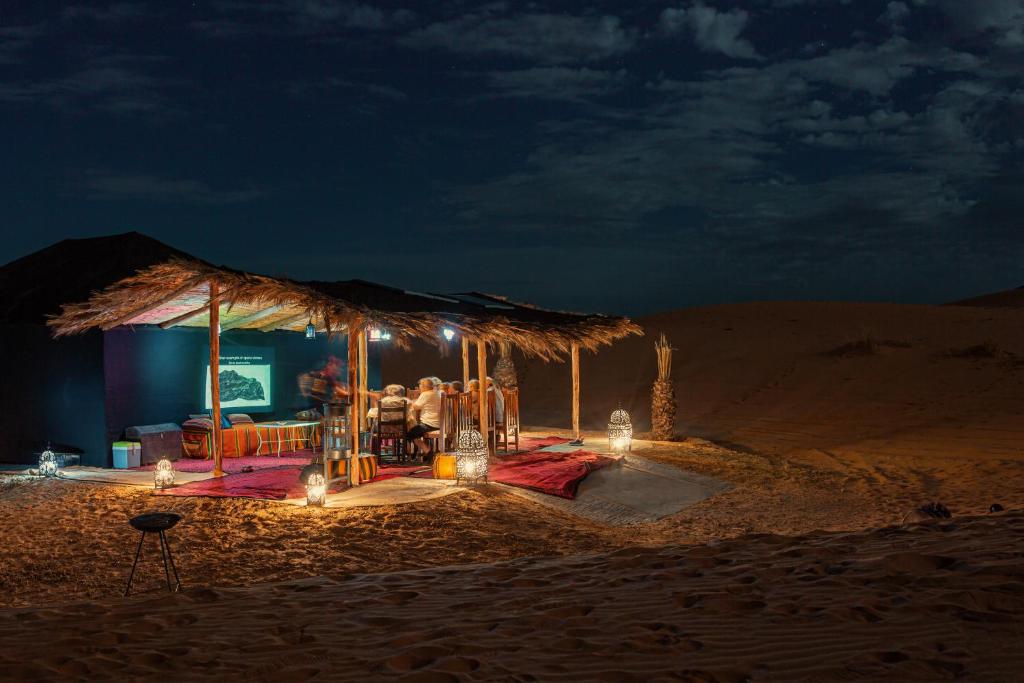 Celebrate the arrival of 2025 under the stars in the breathtaking Merzouga Desert.