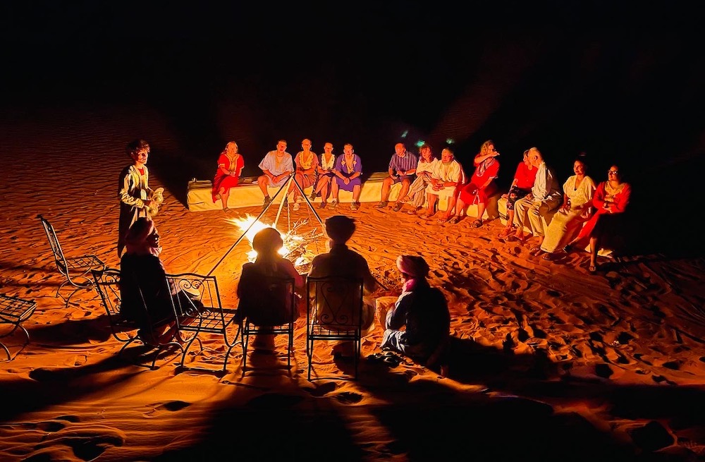 Celebrate under the stars with traditional music, dancing, and desert magic.